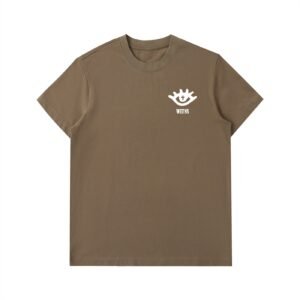 FOR HIS GLORY Heavyweight T-Shirt BROWN