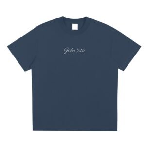 JOHN 3:16 Sorona T-Shirt BLUE