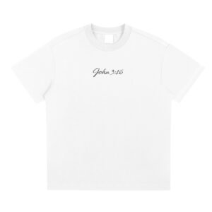 JOHN 3:16 Sorona T-Shirt WHITE