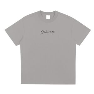 JOHN 3:16 Sorona T-Shirt GREY