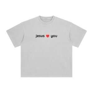 Jesus Loves You Washed T-Shirt